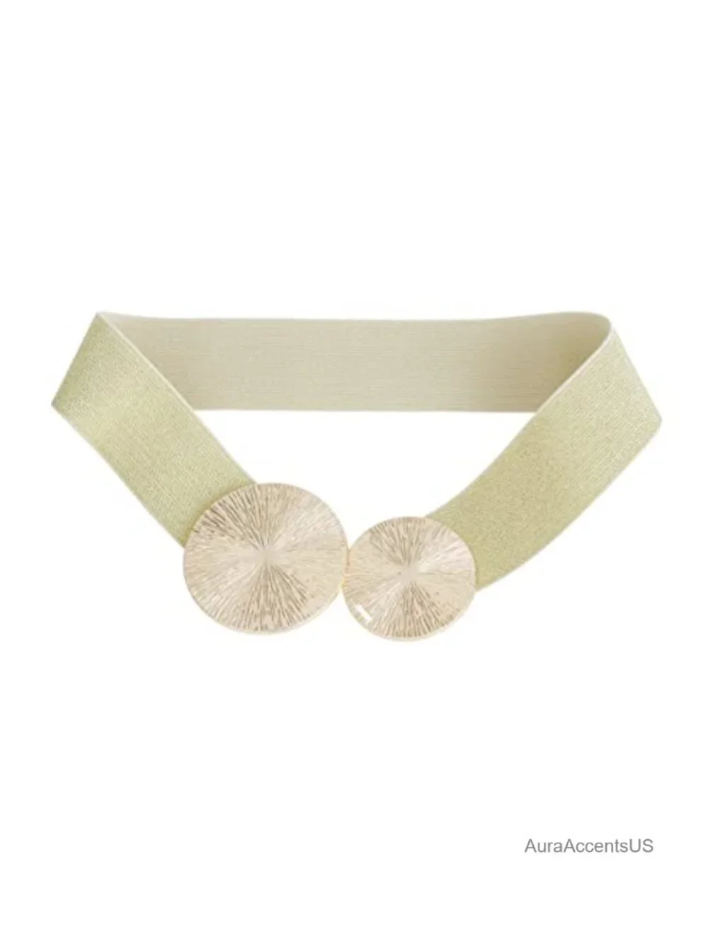 Elastic Vintage Wide Waist Stretch Belt for Dresses - 2.36